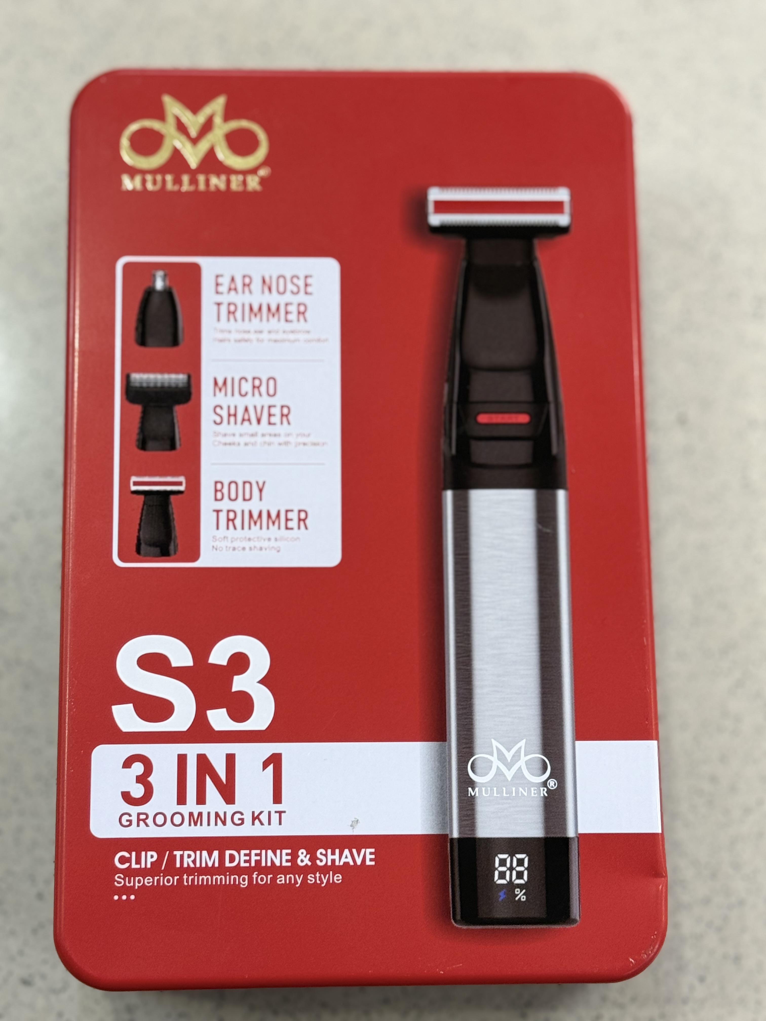 شیور وان بلید وریش تراش چند کاره مدل حرفه ایS3