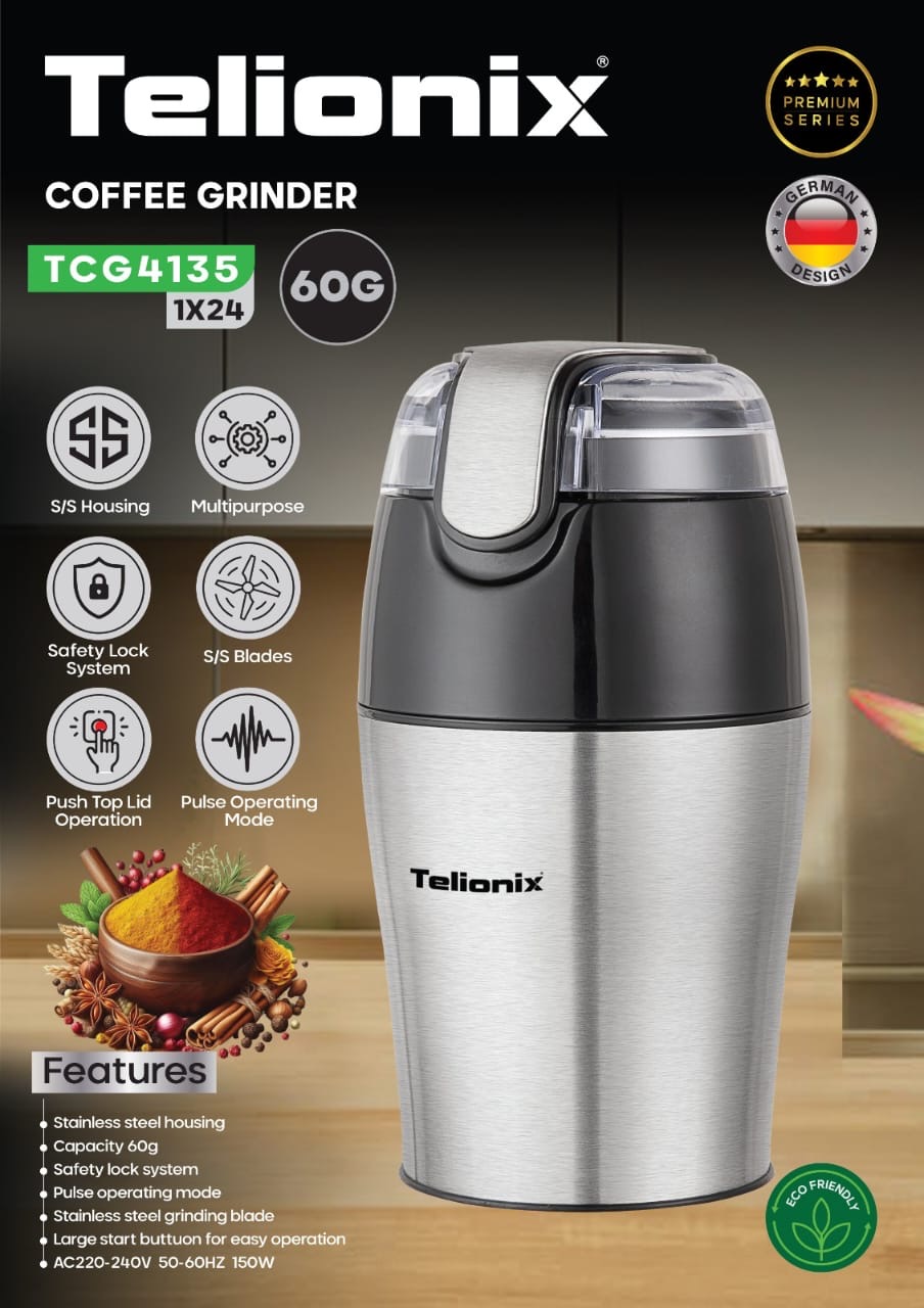 آسیاب ادویه جات 60 گرمی تلیونیکس مدل TCG4135